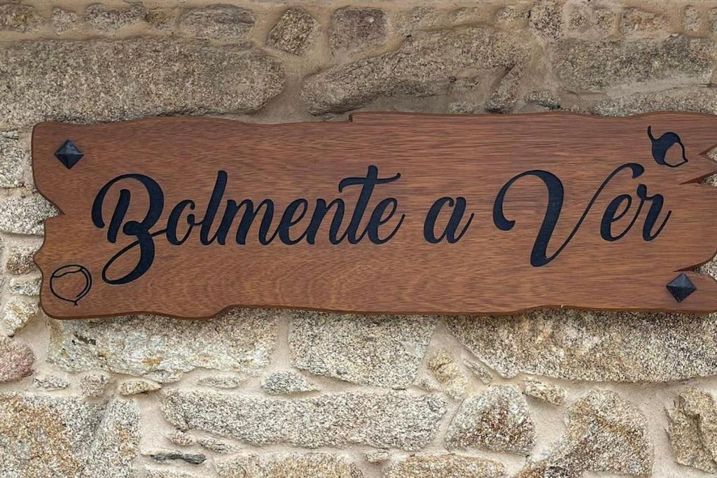 Casa Bolmente A Ver En La Ribeira Sacra. Villa Sober Екстериор снимка